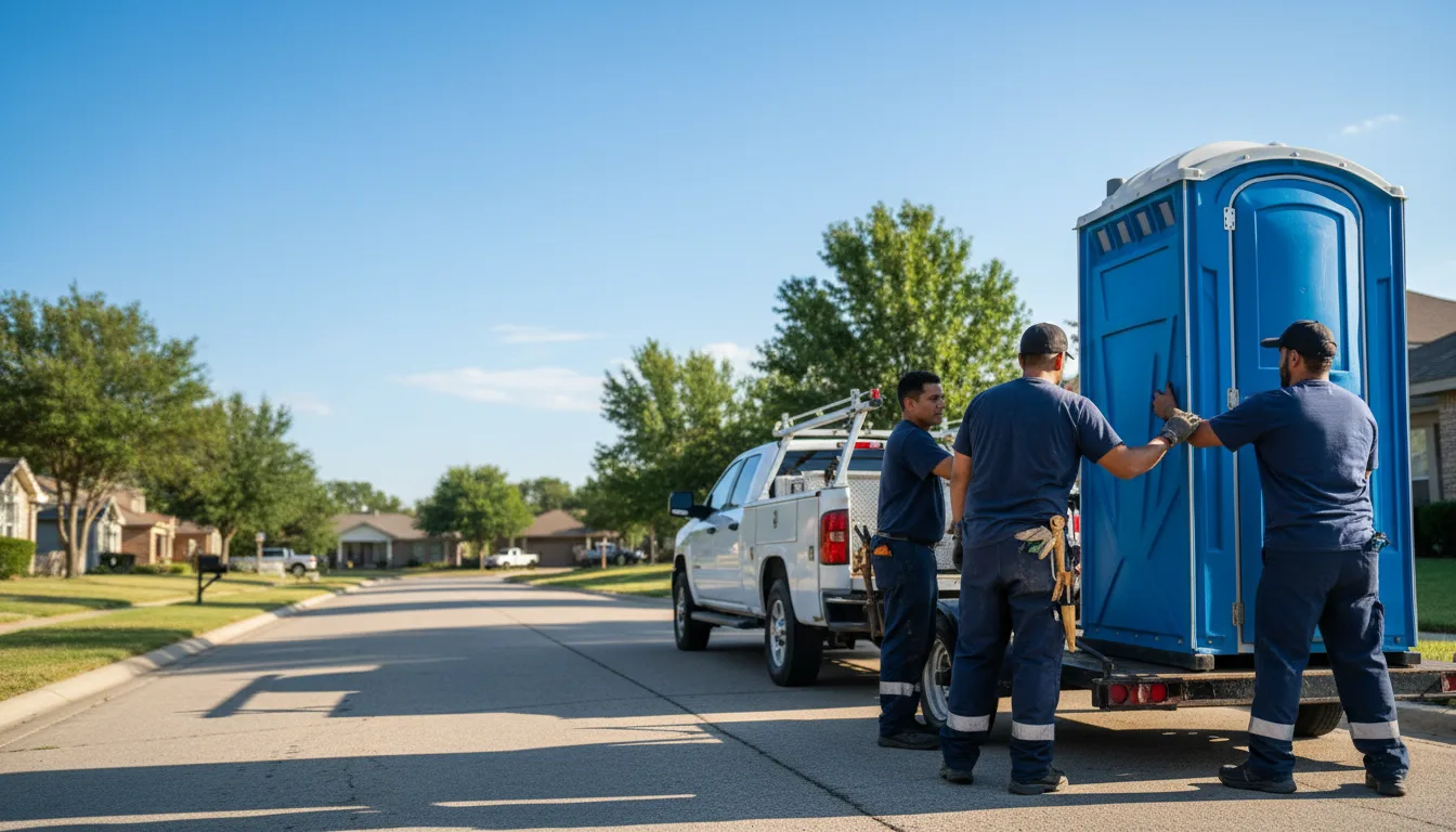 Portable Toilet Rental in Chickasha, OK near me